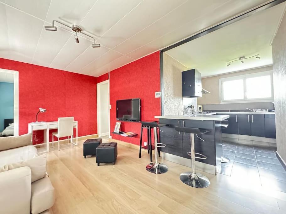 Appartement F2 Proche Axes Principaux - Claude Guichard Clermont-Ferrand Exterior photo